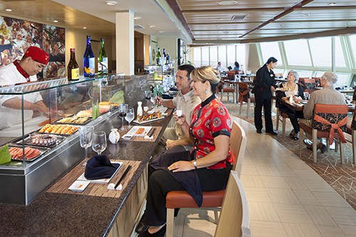 Radiance of the Seas Izumi Japanese Cuisine